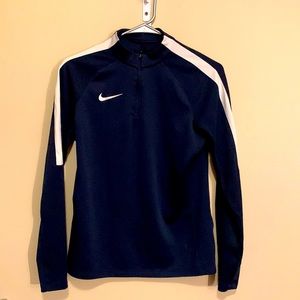 Nike half zip long sleeve